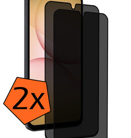 Nomfy Nomfy Samsung Galaxy A17 Screenprotector Glas Privacy - 2 PACK