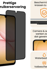 Nomfy Nomfy Samsung Galaxy A17 Screenprotector Glas Privacy - 2 PACK