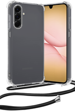 Nomfy Nomfy Samsung Galaxy A17 Hoesje Transparant Shockproof Met Zwart Koord