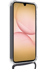 Nomfy Nomfy Samsung Galaxy A17 Hoesje Transparant Shockproof Met Zwart Koord