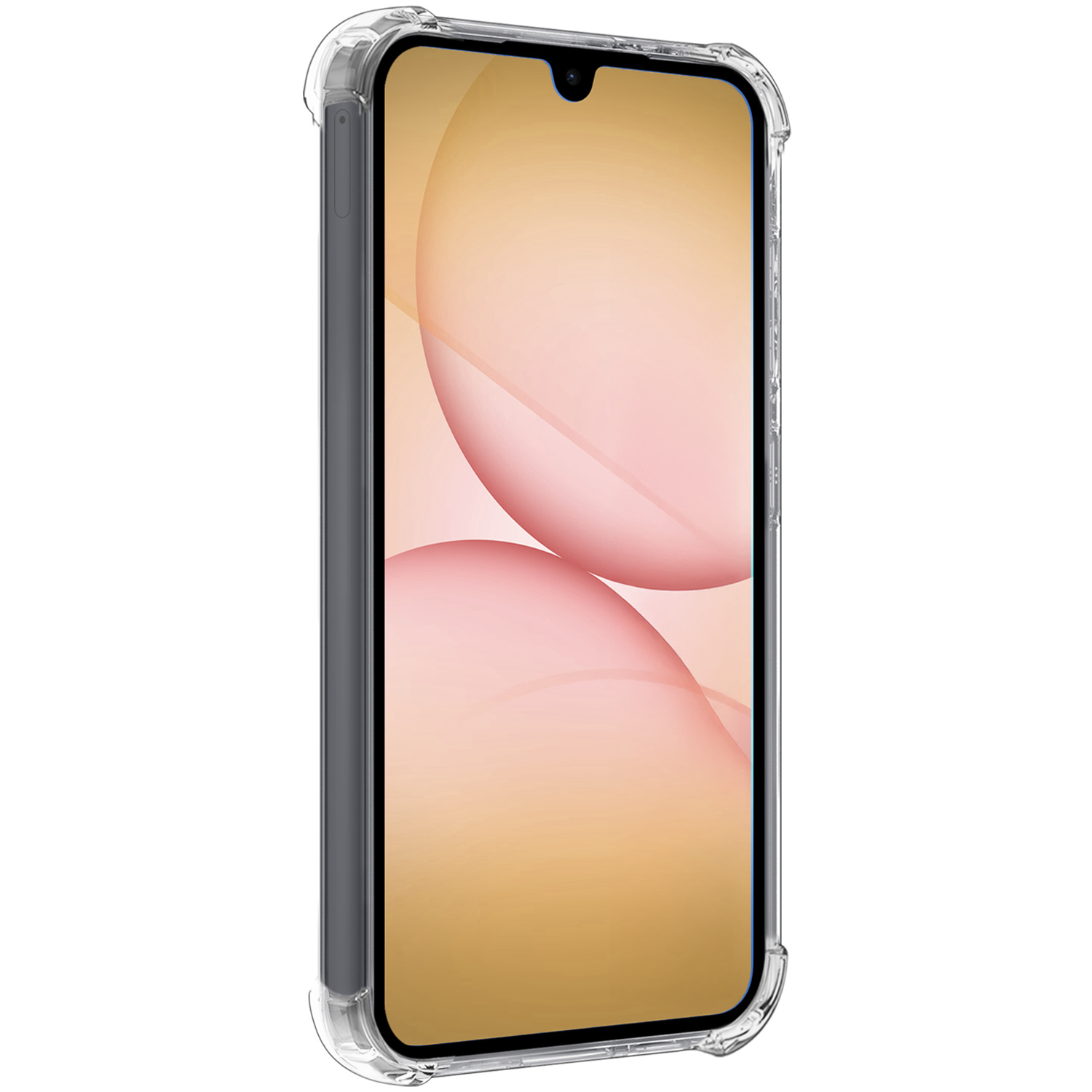 Nomfy Nomfy Samsung Galaxy A17 Hoesje Shockproof - Transparant - 2 PACK