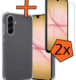 Nomfy Nomfy Samsung Galaxy A17 Hoesje Shockproof Met 2x Screenprotector