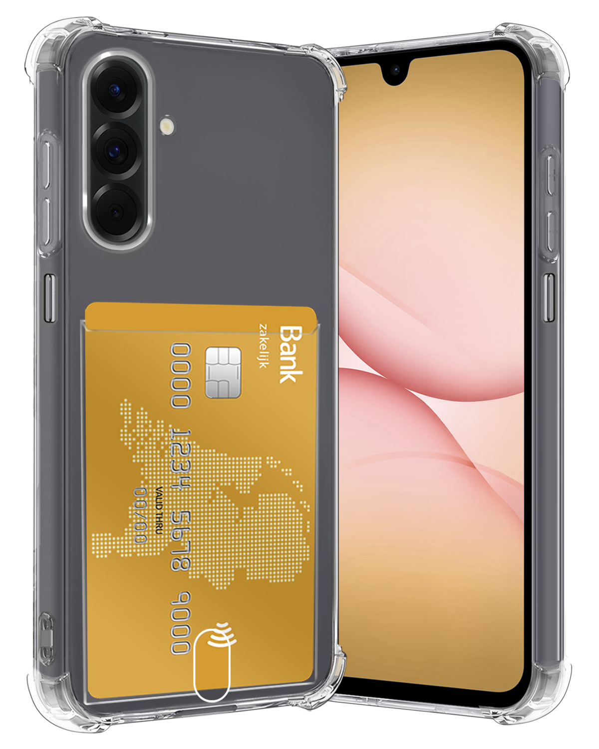 Nomfy Nomfy Samsung Galaxy A17 Hoesje Pashouder