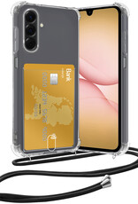 Nomfy Nomfy Samsung Galaxy A17 Hoesje Pashouder met Koord