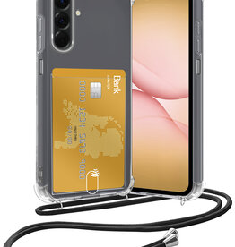 Nomfy Nomfy Samsung Galaxy A17 Hoesje Pashouder met Koord