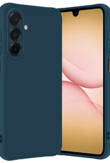 Nomfy Nomfy Samsung Galaxy A17 Hoesje Siliconen - Donkerblauw