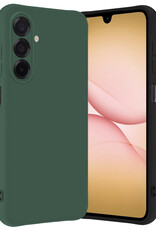 Nomfy Nomfy Samsung Galaxy A17 Hoesje Siliconen - Donkergroen