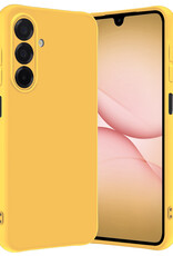 Nomfy Nomfy Samsung Galaxy A17 Hoesje Siliconen - Geel