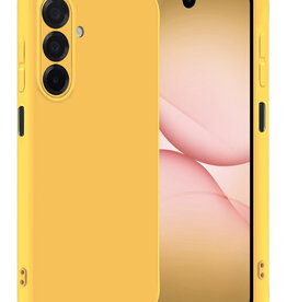 Nomfy Nomfy Samsung Galaxy A17 Hoesje Siliconen - Geel