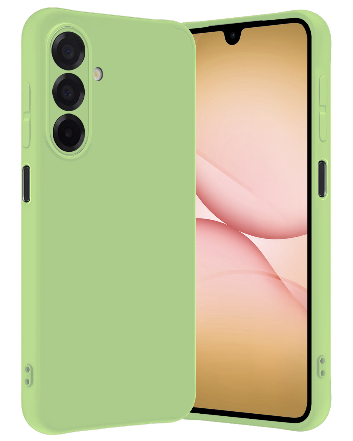 Nomfy Nomfy Samsung Galaxy A17 Hoesje Siliconen - Groen