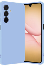 Nomfy Nomfy Samsung Galaxy A17 Hoesje Siliconen - Lichtblauw