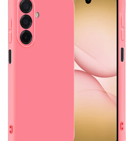 Nomfy Nomfy Samsung Galaxy A17 Hoesje Siliconen - Lichtroze