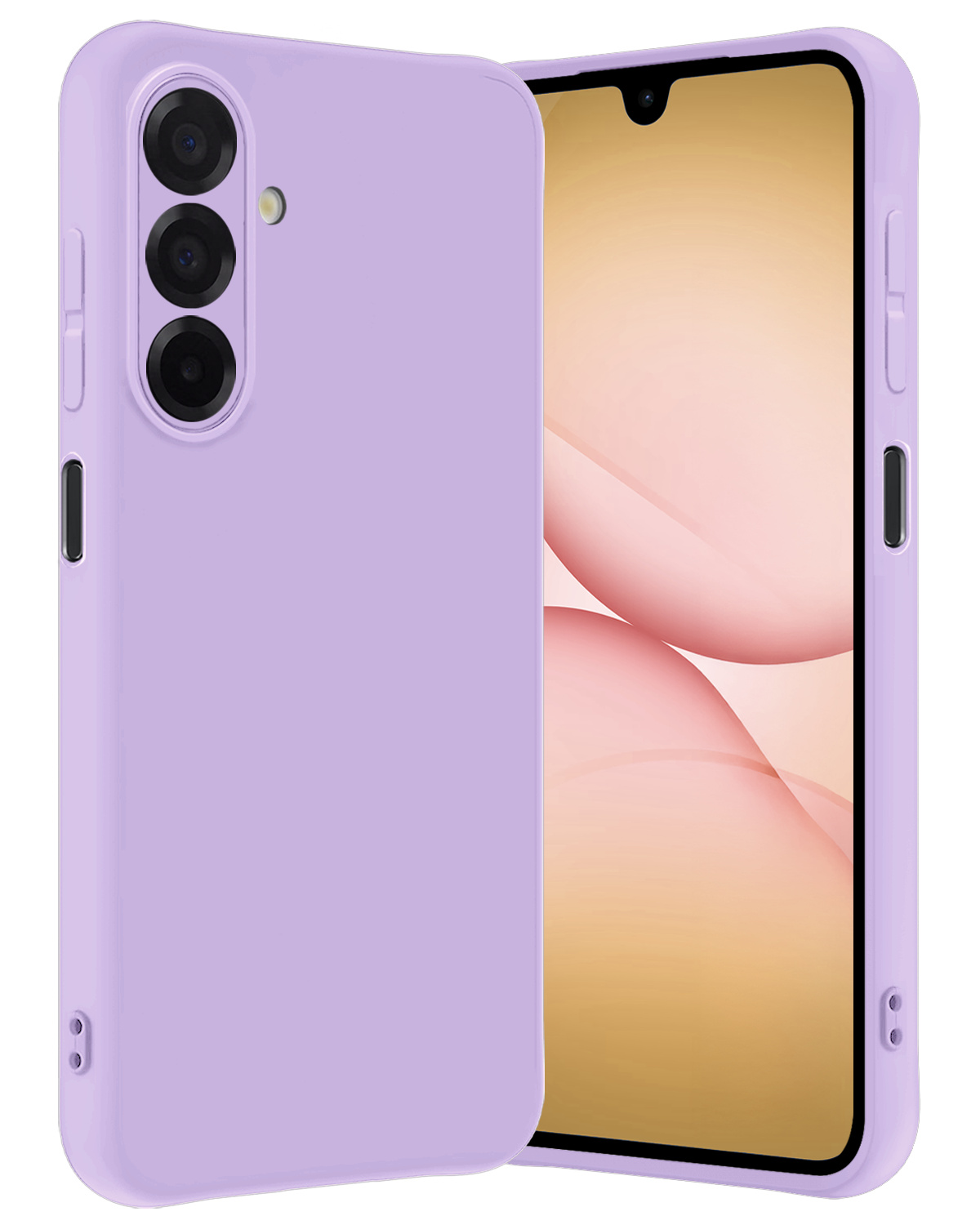 Nomfy Nomfy Samsung Galaxy A17 Hoesje Siliconen - Lila
