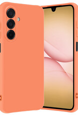 Nomfy Nomfy Samsung Galaxy A17 Hoesje Siliconen - Perzik