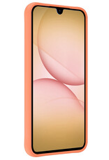 Nomfy Nomfy Samsung Galaxy A17 Hoesje Siliconen - Perzik