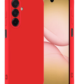 Nomfy Nomfy Samsung Galaxy A17 Hoesje Siliconen - Rood