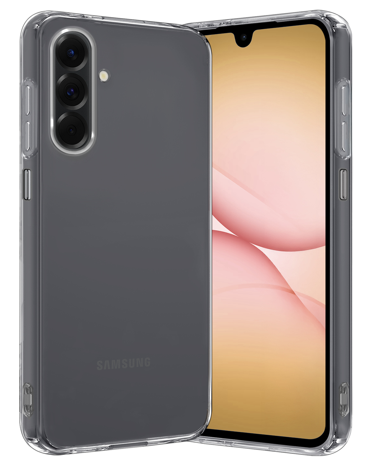 Nomfy Nomfy Samsung Galaxy A17 Hoesje Siliconen - Transparant