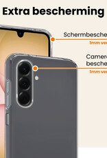 Nomfy Nomfy Samsung Galaxy A17 Hoesje Siliconen - Transparant