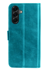 Forterra Forterra Samsung Galaxy A17 Hoesje Bookcase Met 2x Screenprotector - Turquoise