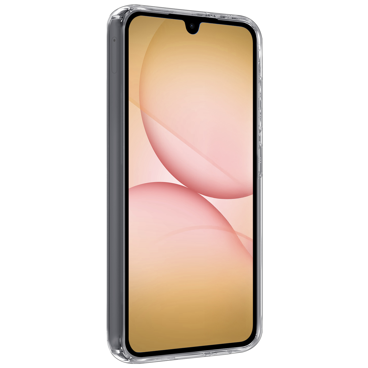 Nomfy Nomfy Samsung Galaxy A17 Hoesje Siliconen Met 2x Screenprotector - Transparant