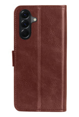 Nomfy Nomfy Samsung Galaxy A17 Hoesje Bookcase Met 2x Screenprotector - Bruin