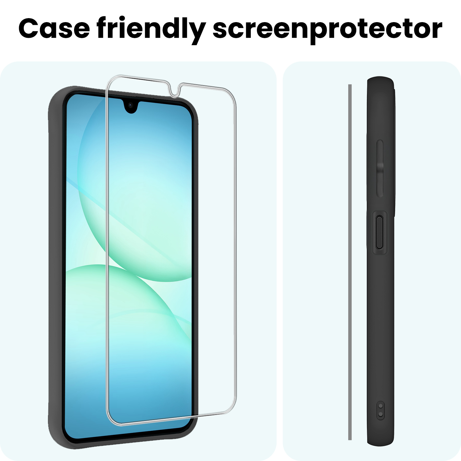Forterra Forterra Samsung Galaxy A17 Screenprotector Glas - 3 PACK