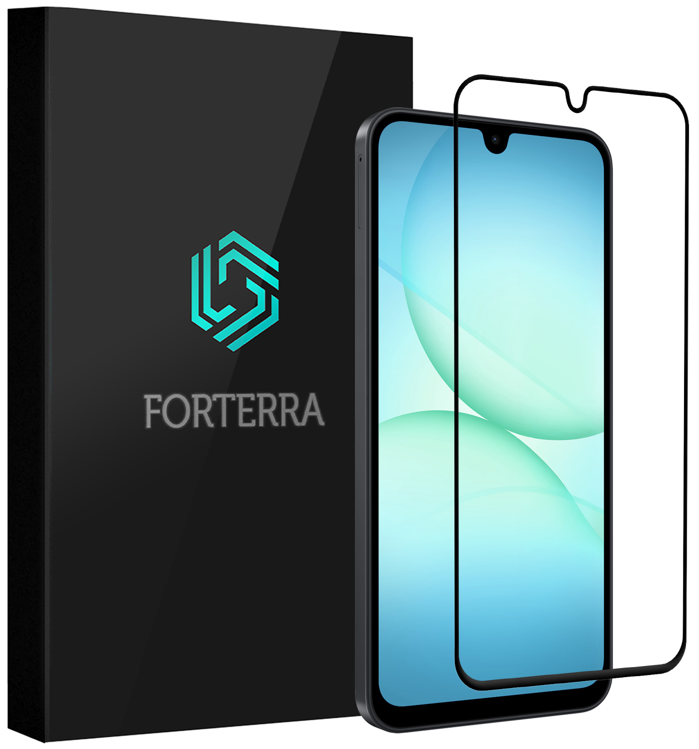 Forterra Forterra Samsung Galaxy A17 Screenprotector Glas Full Cover