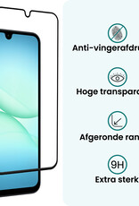 Forterra Forterra Samsung Galaxy A17 Screenprotector Glas Full Cover - 3 PACK