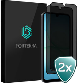 Forterra Forterra Samsung Galaxy A17 Screenprotector Glas Privacy - 2 PACK