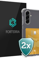Forterra Forterra Samsung Galaxy A17 Hoesje Pashouder - 2 PACK