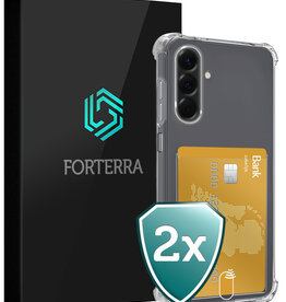 Forterra Forterra Samsung Galaxy A17 Hoesje Pashouder - 2 PACK