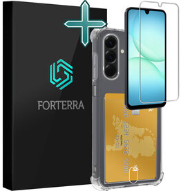 Forterra Forterra Samsung Galaxy A17 Hoesje Pashouder Met Screenprotector