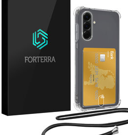 Forterra Forterra Samsung Galaxy A17 Hoesje Pashouder met Koord