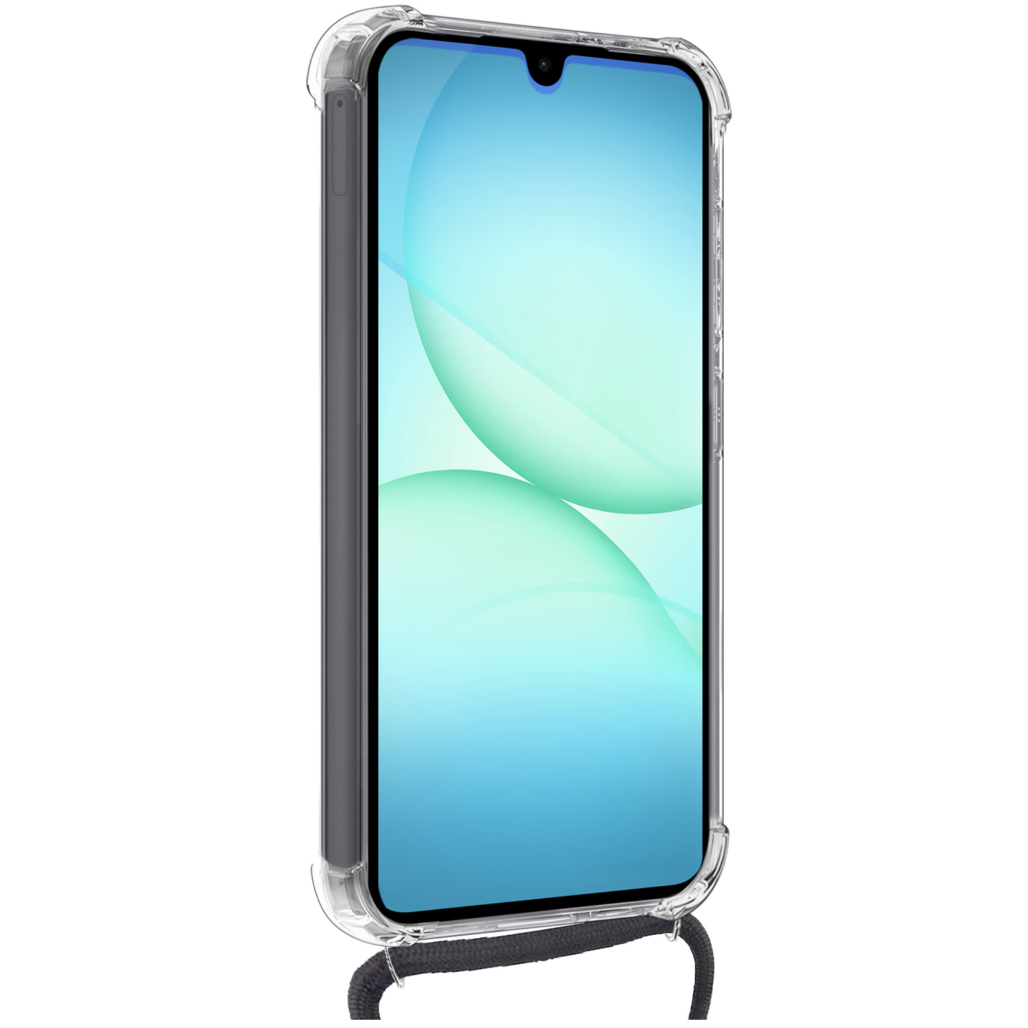 Forterra Forterra Samsung Galaxy A17 Hoesje Pashouder met Koord - 2 PACK