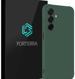 Forterra Forterra Samsung Galaxy A17 Hoesje Siliconen - Donkergroen