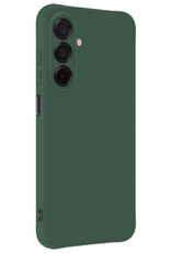 Forterra Forterra Samsung Galaxy A17 Hoesje Siliconen - Donkergroen