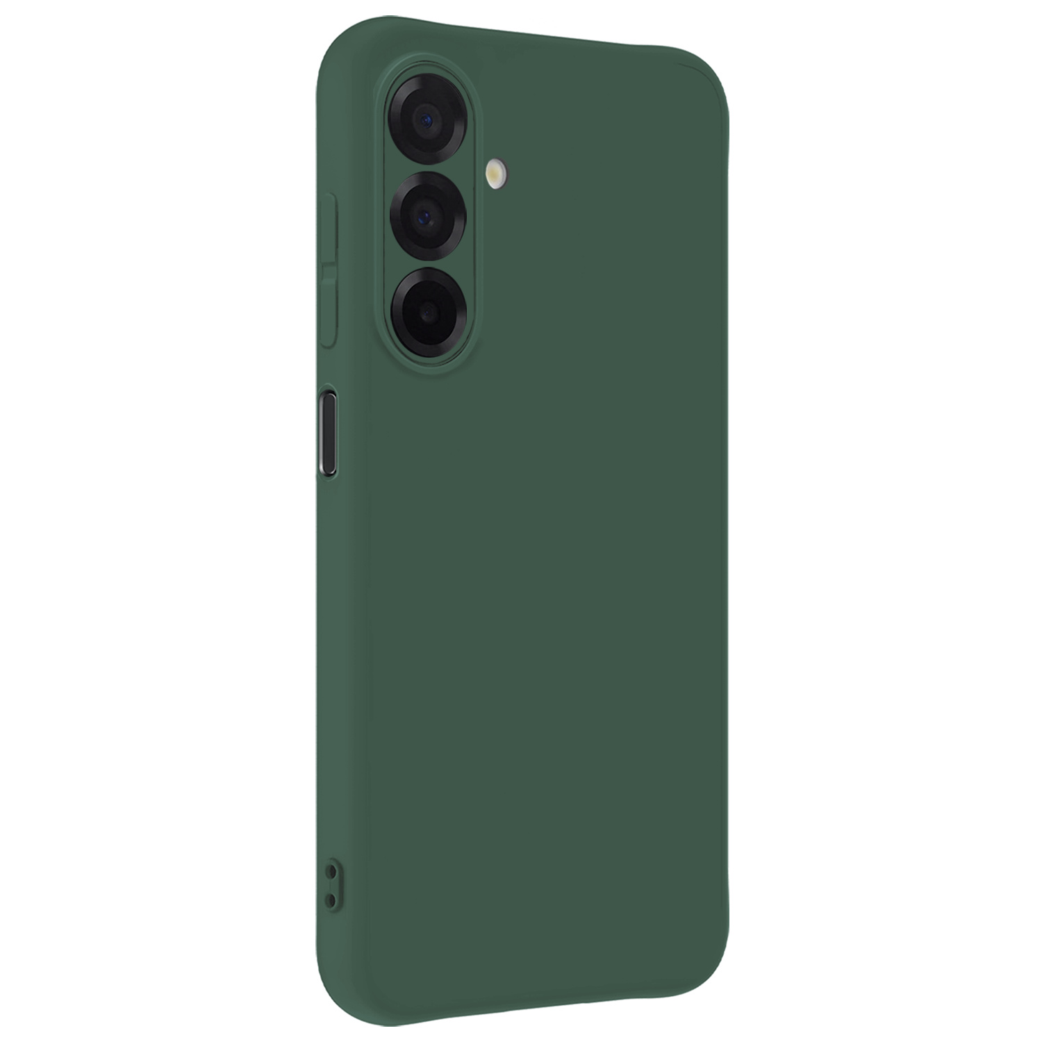 Forterra Forterra Samsung Galaxy A17 Hoesje Siliconen - Donkergroen