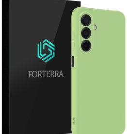 Forterra Forterra Samsung Galaxy A17 Hoesje Siliconen - Groen