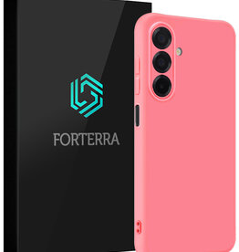 Forterra Forterra Samsung Galaxy A17 Hoesje Siliconen - Lichtroze