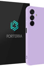 Forterra Forterra Samsung Galaxy A17 Hoesje Siliconen - Lila