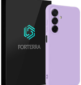 Forterra Forterra Samsung Galaxy A17 Hoesje Siliconen - Lila