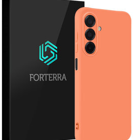 Forterra Forterra Samsung Galaxy A17 Hoesje Siliconen - Perzik