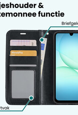 Forterra Forterra Samsung Galaxy A17 Hoesje Bookcase - Zwart