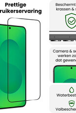 BASEY. BASEY. Samsung Galaxy S25 FE Screenprotector Glas Full Cover - 2 PACK