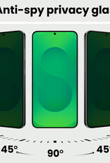 BASEY. BASEY. Samsung Galaxy S25 FE Screenprotector Glas Privacy - 3 PACK