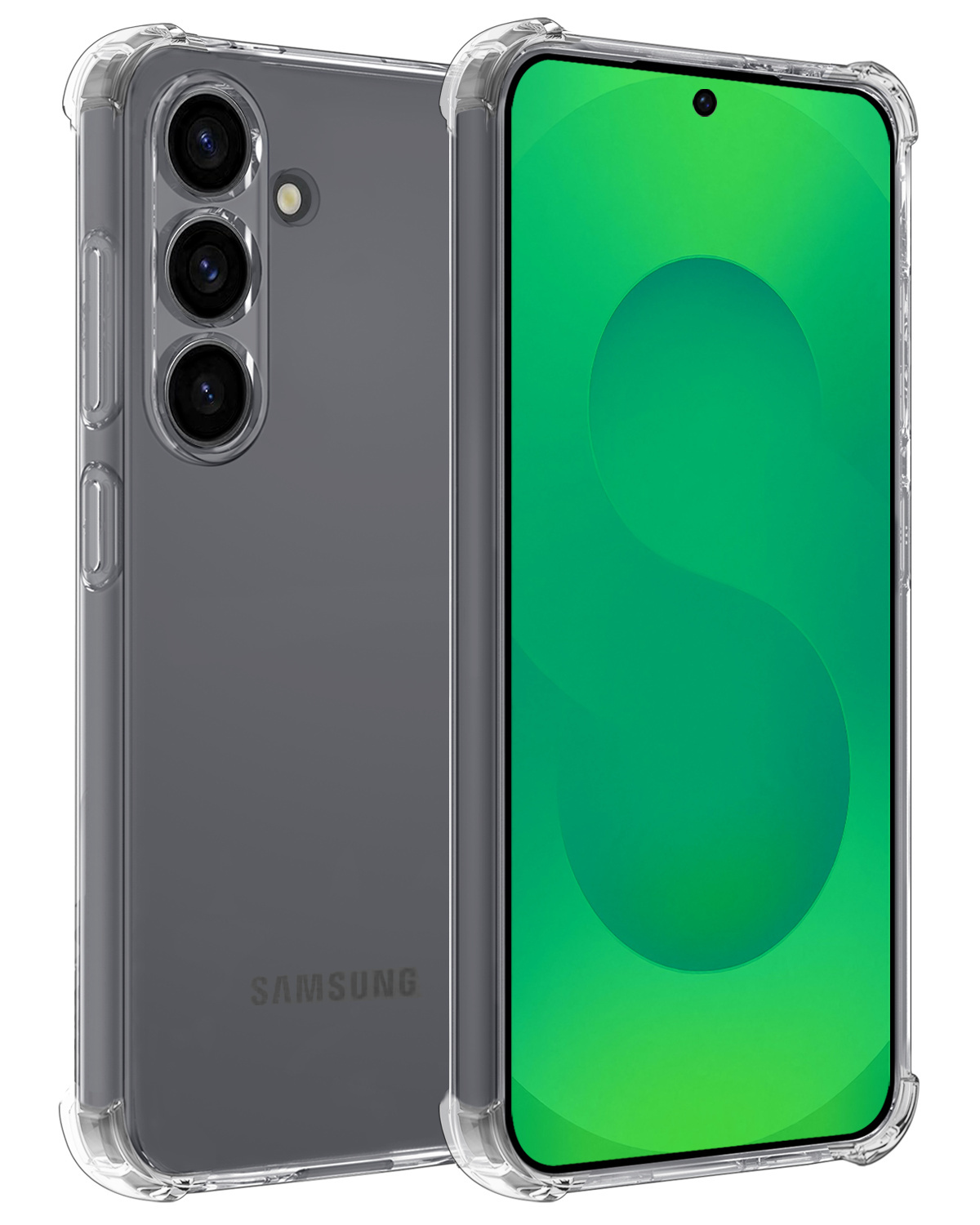 BASEY. BASEY. Samsung Galaxy S25 FE Hoesje Shockproof - Transparant