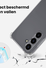 BASEY. BASEY. Samsung Galaxy S25 FE Hoesje Shockproof Met Screenprotector