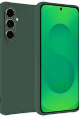 BASEY. BASEY. Samsung Galaxy S25 FE Hoesje Siliconen - Donkergroen