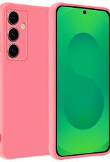 BASEY. BASEY. Samsung Galaxy S25 FE Hoesje Siliconen - Lichtroze