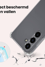 NoXx NoXx Samsung Galaxy S25 FE Hoesje Shockproof Met 2x Screenprotector